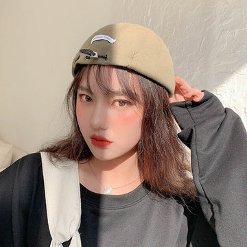 Adjustable Brimless Hat Cotton Hip Hop Caps Docker Sailor Biker Cap Men Women Casual Brimless Skull Beanie Hat Solid Color daiiibabyyy